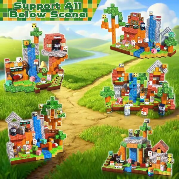 Magnetic Tiles Building Blocks Set (Kids)