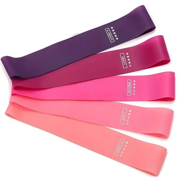 Resistance Bands Set (5-level, Loop + Long)