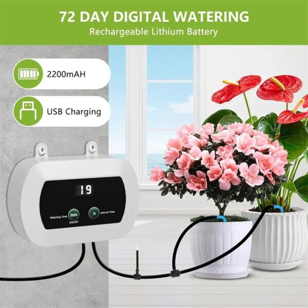 AquaCurve 360° Garden Irrigation System